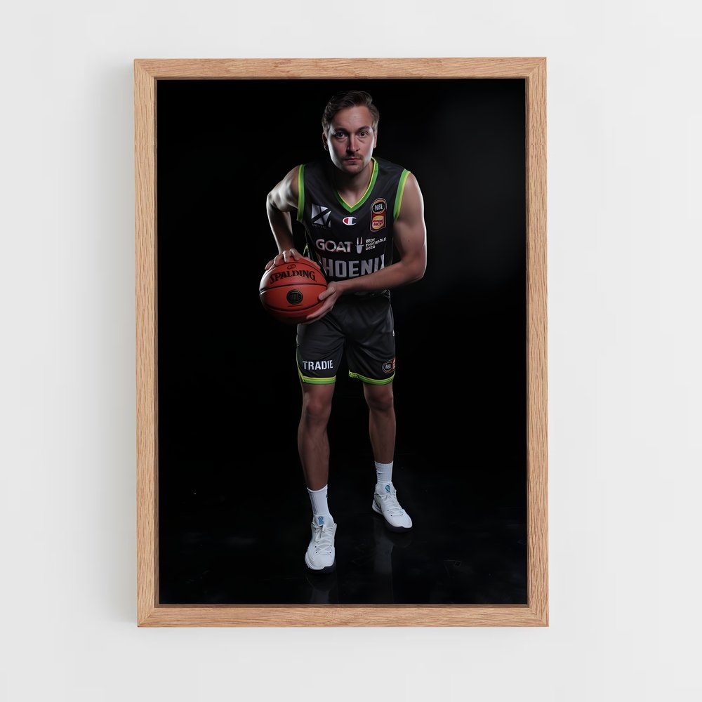 Poster Phoenix au Panier – affiche Basketball (vue 4)